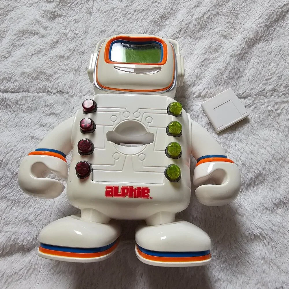2009 Playskool Alphie Robot Learning Toy Retro Untested